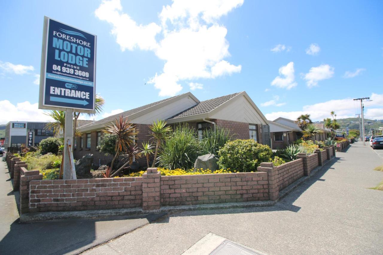 Foreshore Motor Lodge Lower Hutt Bagian luar foto